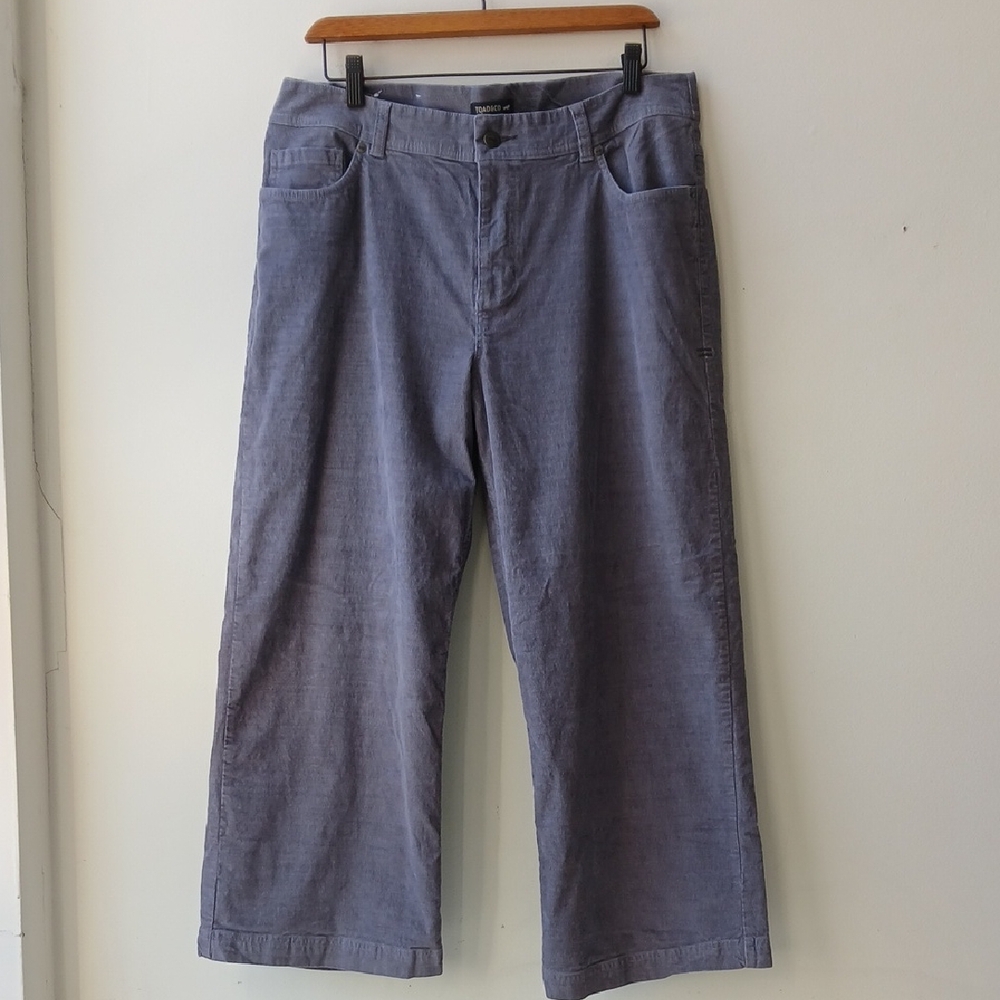 Toad & Co Karuna Wide Leg Pants Gray Women's 12